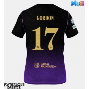 Barcelona Anthony Gordon #17 Venkovní Dres 2026-27 Krátký Rukáv
